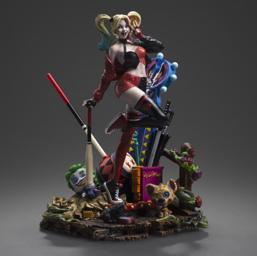 ★ Harley Quinn Statue ★ Harley Quinn Gotham City Sirens Deluxe Limited Edition 1:10 Statue