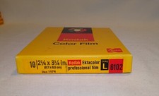 Kodak Ektacolor L 6102 2 1/4 x 3 1/4 10 exposures sealed expired 1974