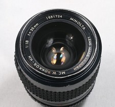 Minolta MC W Rokkor-HH 35mm f/1.8 Minolta MD Wide Angle Lens
