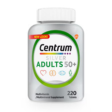 Centrum Silver Adults 50+ Multivitamin/Multimineral Tablets 220 EA