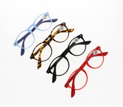 4 Colors Unisex Retro Classic Oval Reader Reading Glasses / Eyewear +1.00~+3.50