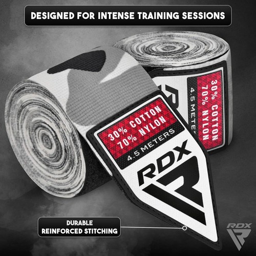 RDX Boxing Hand Wraps Elasticated Thumb Loop Bandages Kickboxing Wrist Strap - Picture 38 of 50