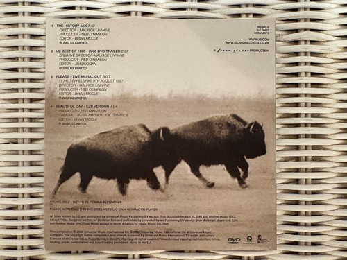 ‼️👋👉U2 / 2xCD + 2xDVD / THE BEST OF 1990-2000+B SIDES+THE HISTORY MIX / NM‼️ - Foto 8 di 19