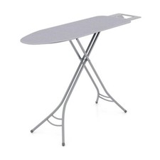 Adjustable Height Foldable Dual-layer Ironing Board With Heavy-Duty Metal Frame