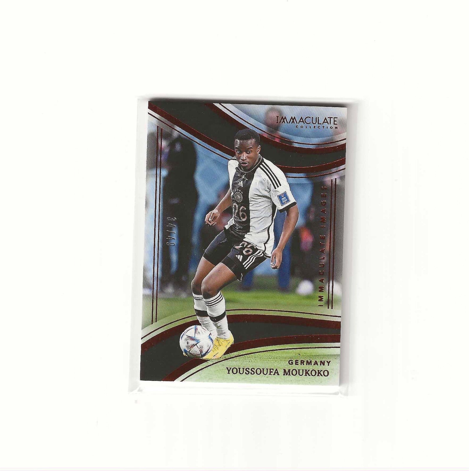 2023/24 IMMACULATE SOCCER IMMACULATE IMAGES YOUSSOUFA MOUKOKO #34/49