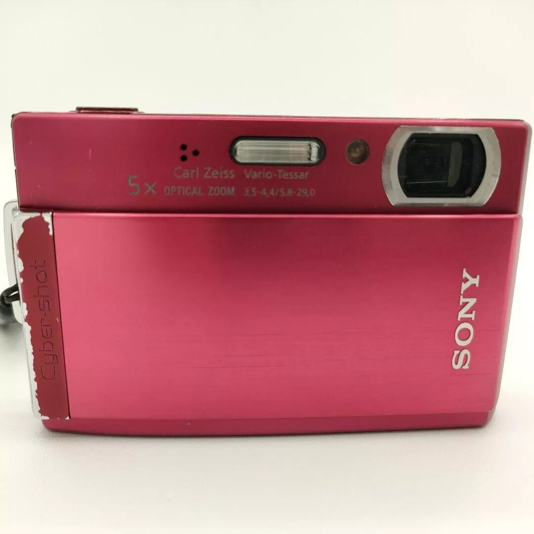 美品【動作品】SONY ソニー Cyber-Shot DSC-T300 レッド 美品【動作品】SONY ソニー Cyber-Shot DSC-T300 レッド