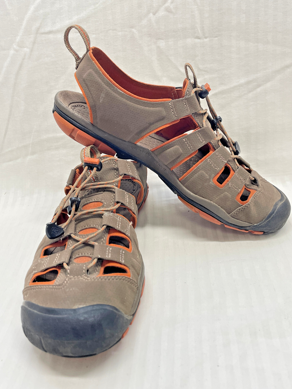 Sandali Keen marrone e arancione plantare atomico arco contorno donna 7 5 40 EU