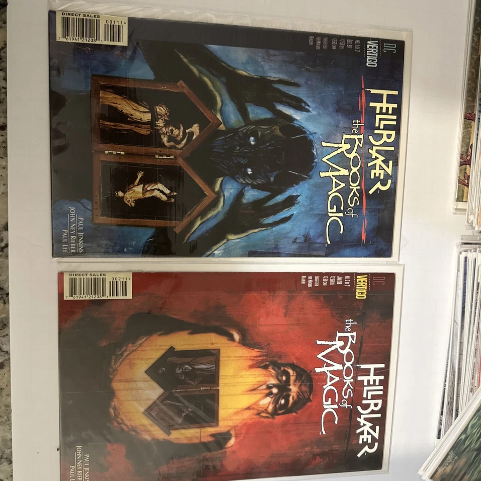 BOOKS OF MAGIC 1-75 ANNUAL 1 2 FULL RUN LOT COMPLETE SET HELLBLAZER VERTIGO - Image 3 of 4