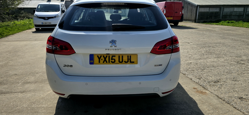 PEUGEOT 308..ESTATE. HDI BLUE LOW MILES CAM BELT DONE FSH - Picture 8 of 18
