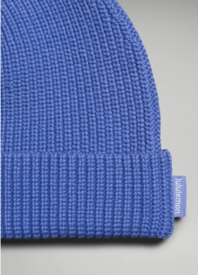Lululemon Hat Close-Fit Cotton-Blend Ribbed Knit Beanie  display picture 3