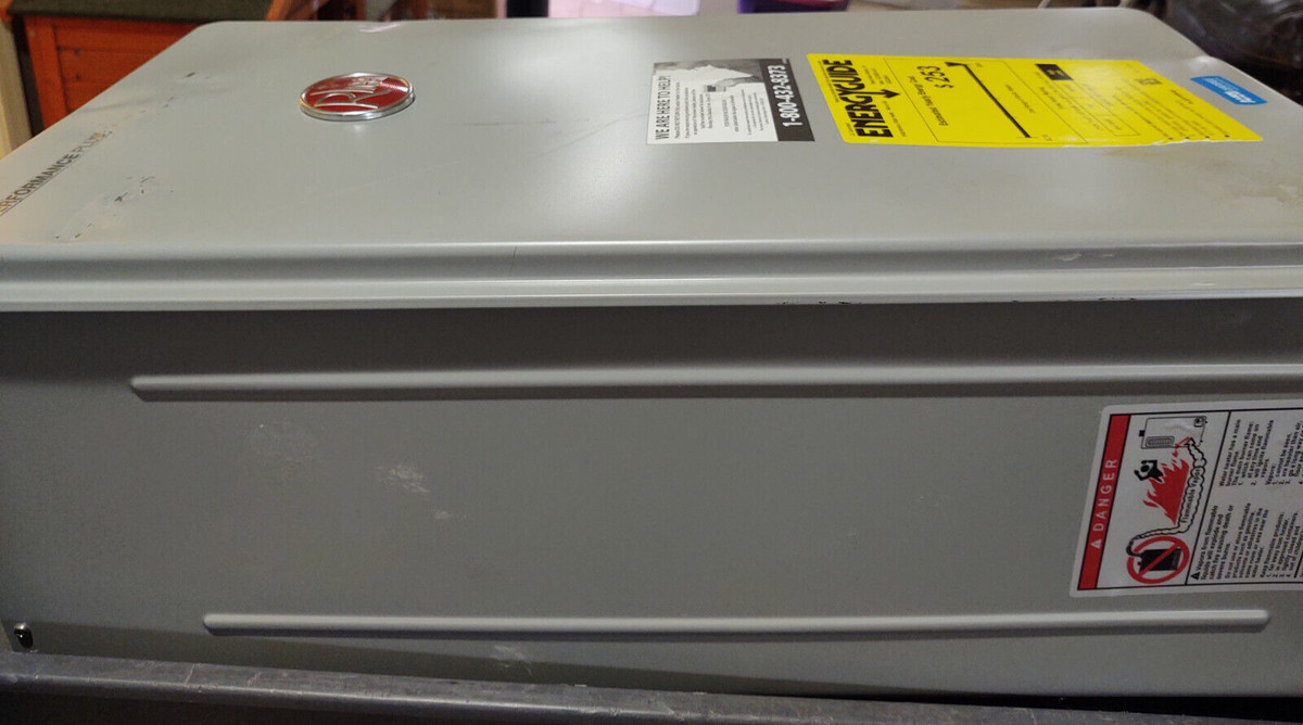 Rheem Indoor Tankless Water Heater 9.5 GPM Natural Gas ECO200DVLN3-1 + VENT  KIT 20352671208 | eBay
