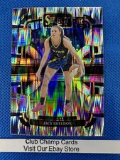 2024 #60 Jacy Sheldon Panini WNBA Select Concourse Silver Flash Prizm RC Wings