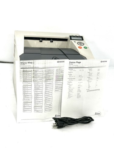 Kyocera Mita Ecosys FS-1370DN Workgroup Laser Printer,May Need Toner, Print Dark - Picture 3 of 10