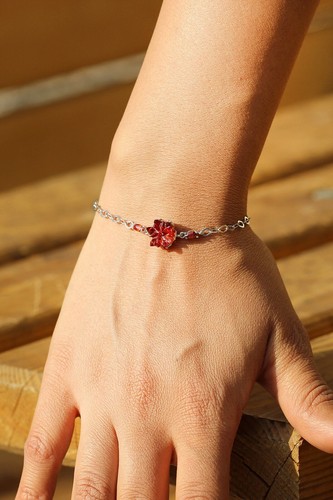 Handmade Bracelet Jewelry Made of Sterling Silver - Picture 2 of 2