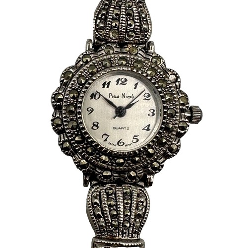 Vintage Marcasite Pieve Nicol Ladies Watch Works s-l400.jpg main image 2