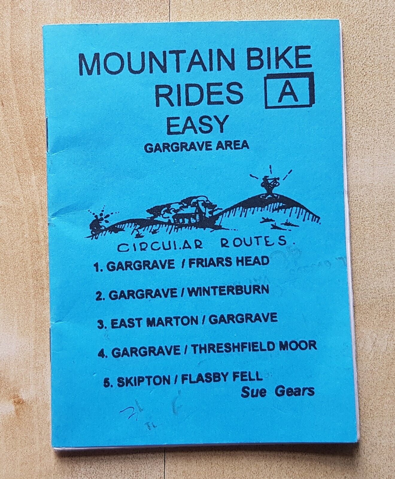 Mountain Bike Rides Easy Gargrave Area by Sue Gears