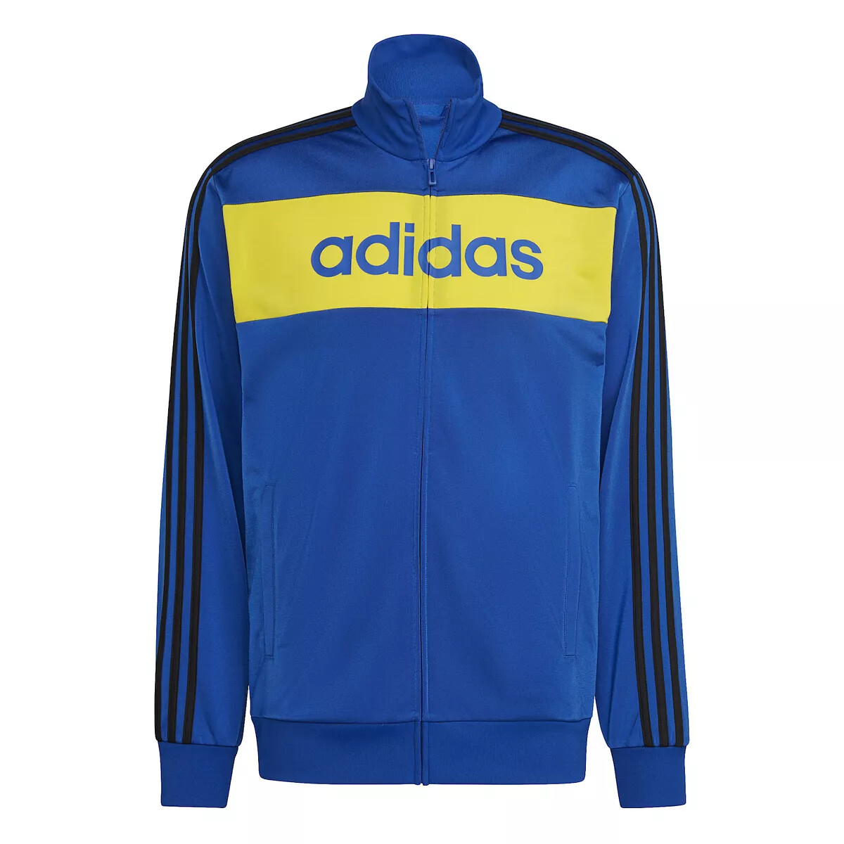 adidas Men's Essentials 3-Stripe Speed Tricot Jacket HT5065 | eBay