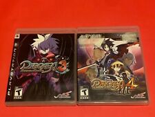 Disgaea 3: Absence of Justice & Disgaea 4: A Promise Unforgotten 2 Game Lot