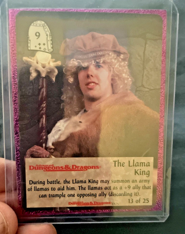 Spellfire Sale: Chase - The Llama King- 13/25 - NEW - Fresh from a Pack - Image 2 of 3