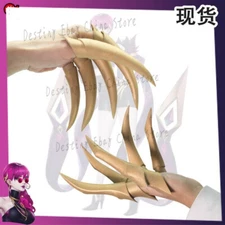 Anime Game LOL KDA Evelynn Cosplay Fingers Paw Claw Gold COS Weapon Prop Gift