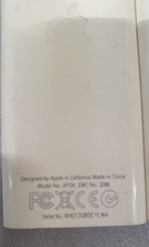 Apple Remote Control A1156 Wireless White Not Tested Parts/Repair