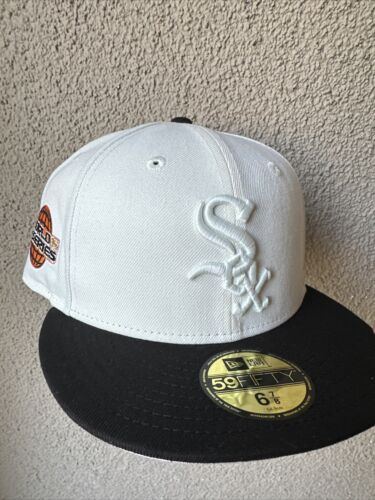 New Era 59fifty Chicago White Sox Size 6 7/8 Hat Club Rushmore Pvtchwork TVB