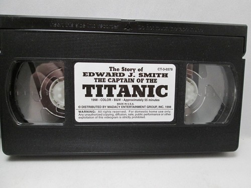 The Story of Edward J. Smith: The Captain of the Titanic 1998 - rare vhs - Picture 7 of 10