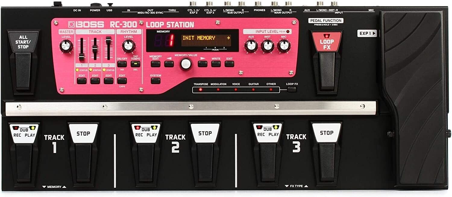 nedsænket Måge London Boss RC300 Looper Guitar Effect Pedal for sale online | eBay