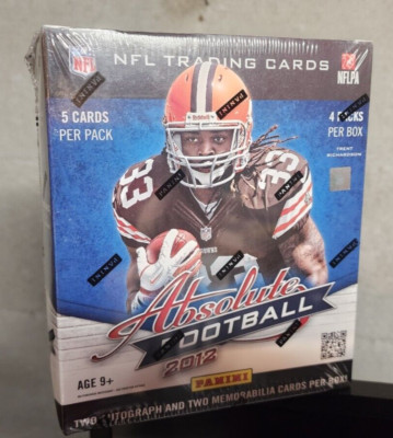 2012 Panini Absolute Football Sealed Hobby Box