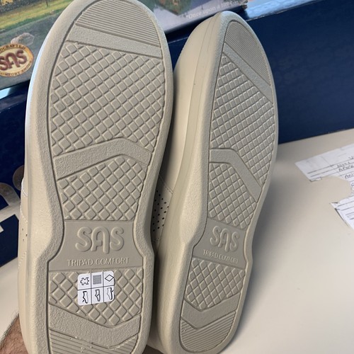 Scarpe da passeggio SAS Time Out da uomo nuove in scatola pelle ossea 12,5 M - Foto 5 di 6
