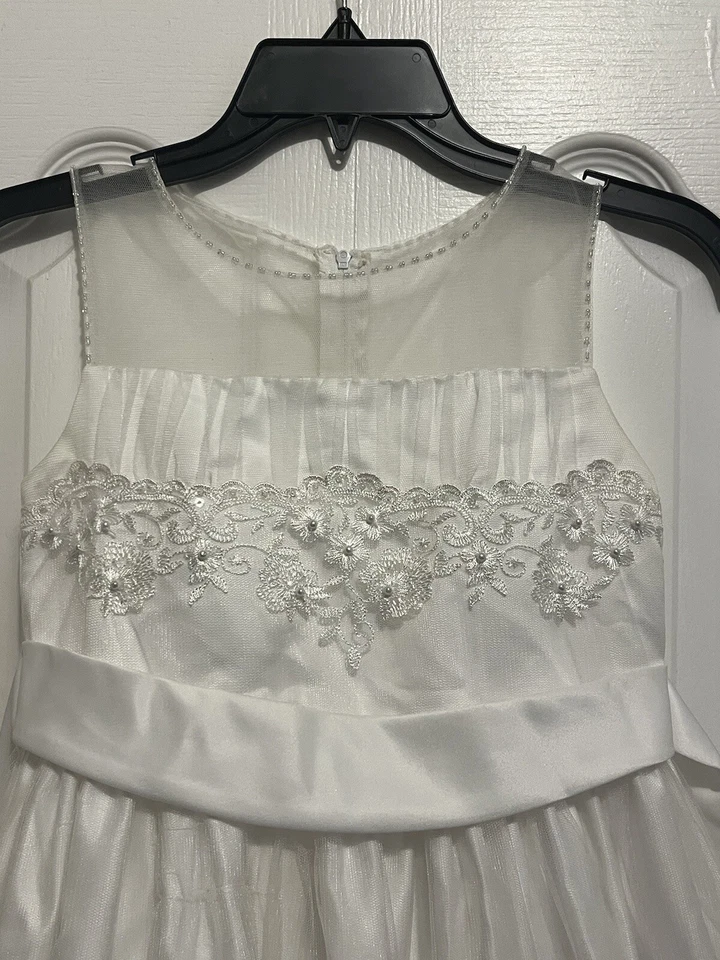 American Princess Dress Girls Size 10 Sleeveless Party Sparkling - Image 3 of 4