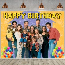 Fuller House Party Decorations Backdrop Banner Poster Vinyl Birthday Gift