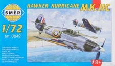SMER Plastic Model Kit 1/72 Airplane Hawker Hurricane MK.IIC