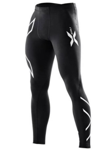 2XU Compression Mens Long Tights ( Black/Silver Logo ) | BRAND NEW - Picture 3 of 4