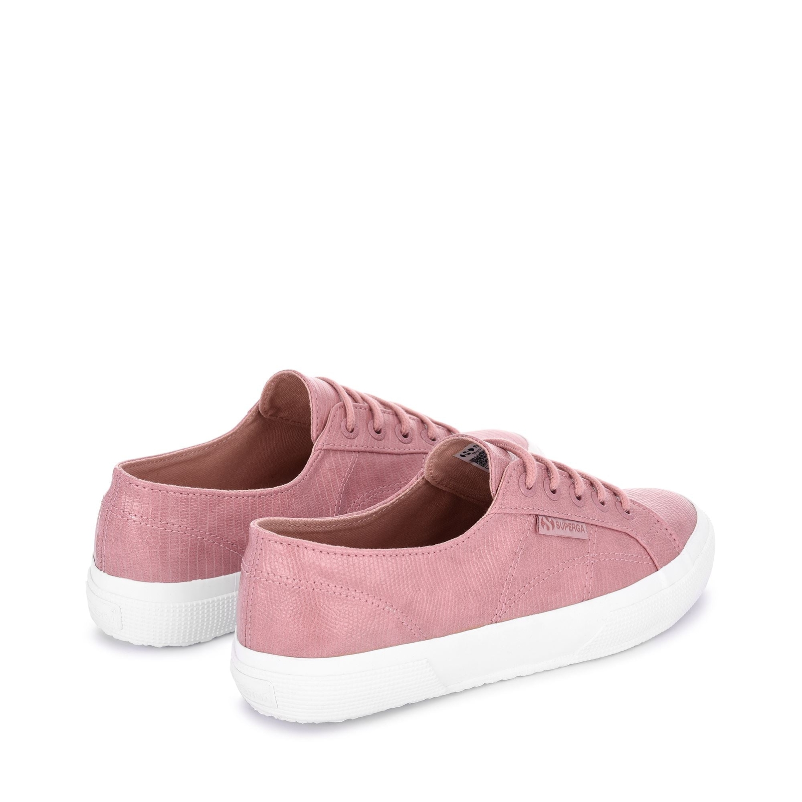 Superga Le Superga DONNA 2750 FAUX LIZARD Leisure LOW CUT Pink Smoke-White - Foto 3 di 84