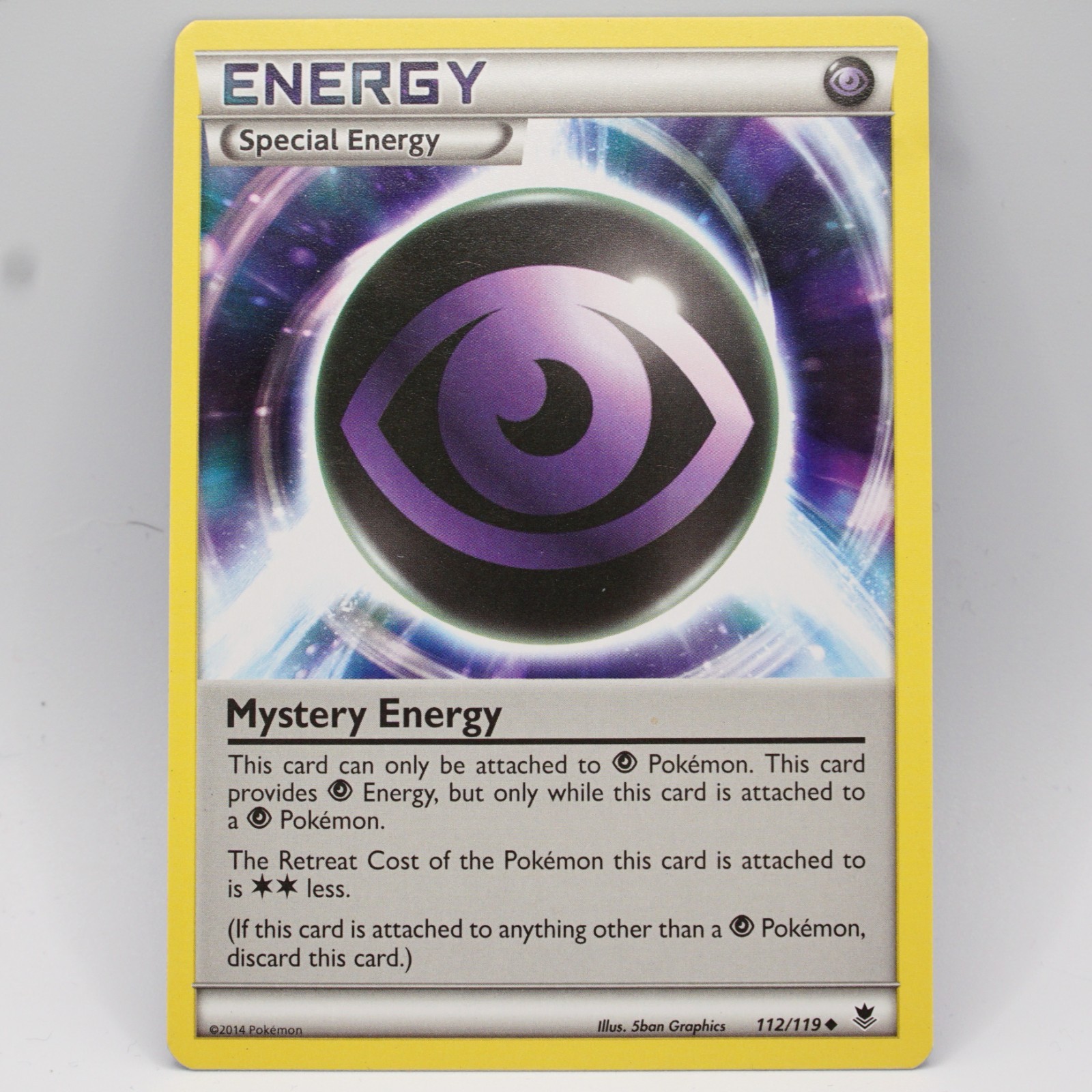 Mystery Energy LP | #112/119 | Regular | Phantom Forces | Pokémon | 2014