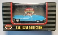 Model Power Minis #19233 1953 Cadillac Eldorado Convertible Blue HO Gauge 1/87