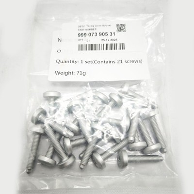 21 Timing Cover Bolts - Aluminum (6X3) for Porsche Cayenne Macan 99907390531