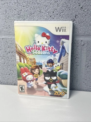 Hello Kitty Seasons Nintendo Wii CIB