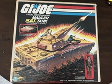 GI JOE ARAH 1985 Mauler MBT Unused Sealed Contents Brand New Rare And Minty!!!