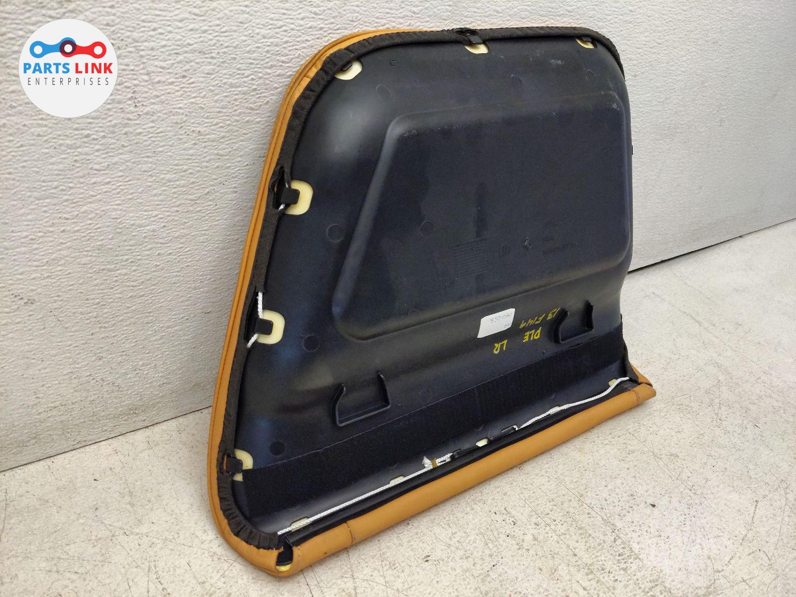 2012-14 FERRARI CALIFORNIA REAR LEFT SEAT BOTTOM CUSHION COVER LOWER TRIM F149