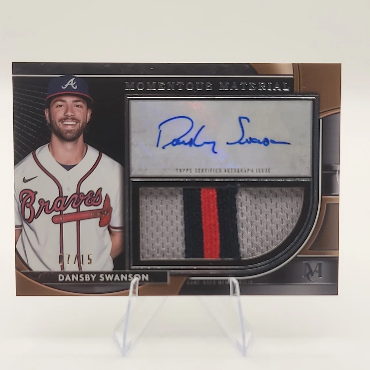 Dansby Swanson Baseball Serial Numbered Sports Trading Cards