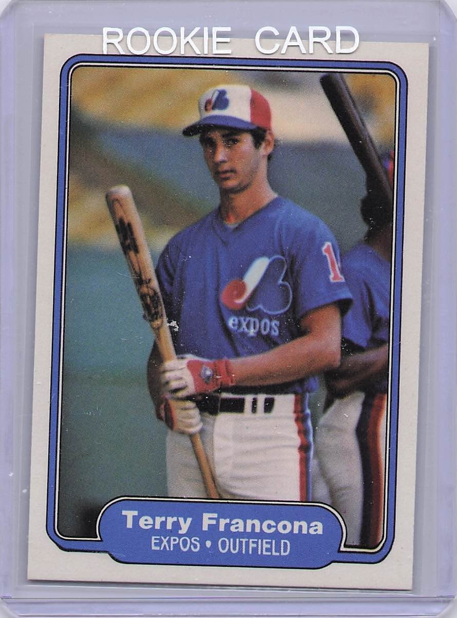 1982 Fleer - Terry Francona #188 RC