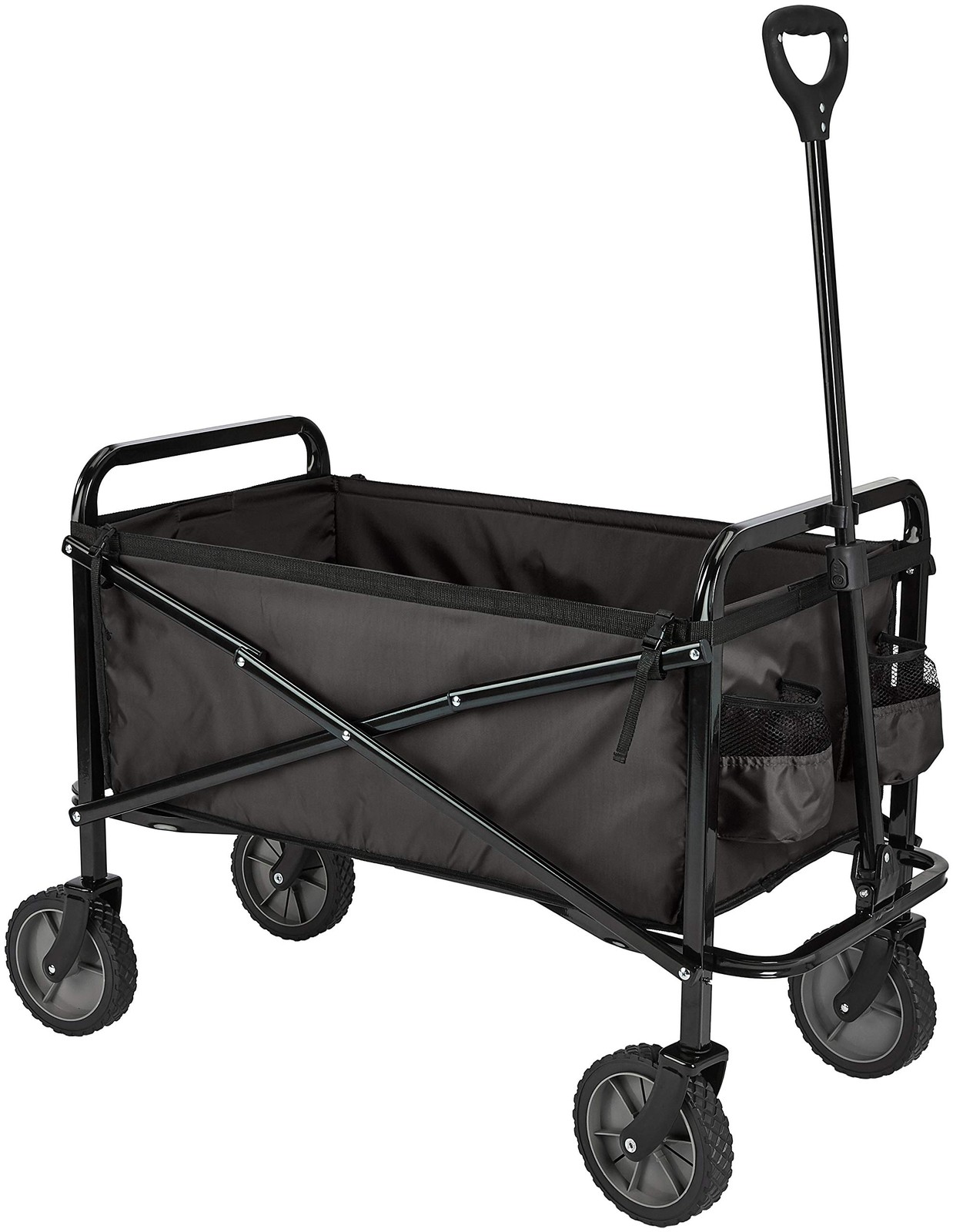 Carrello da Giardino Pieghevole Esterno: Robusto e Salvaspazio