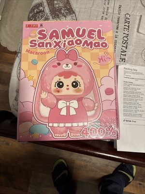 Samuel San Xiao Mao Macaroon  400% Limited Edition Plush Doll Toy
