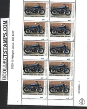 Netherlands  Halcyon Janus 250  MOTORCYCLE  2025-10  sheetlet mnh