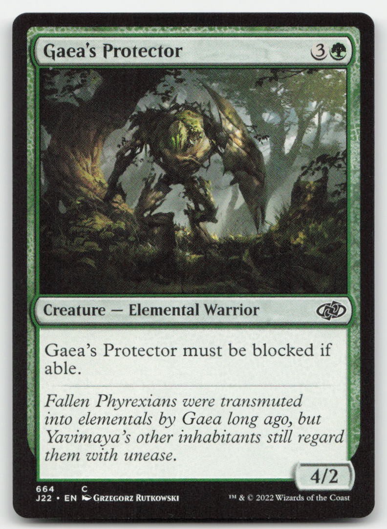 Gaea's Protector 664 J22 Jumpstart 2022 Magic MTG NM