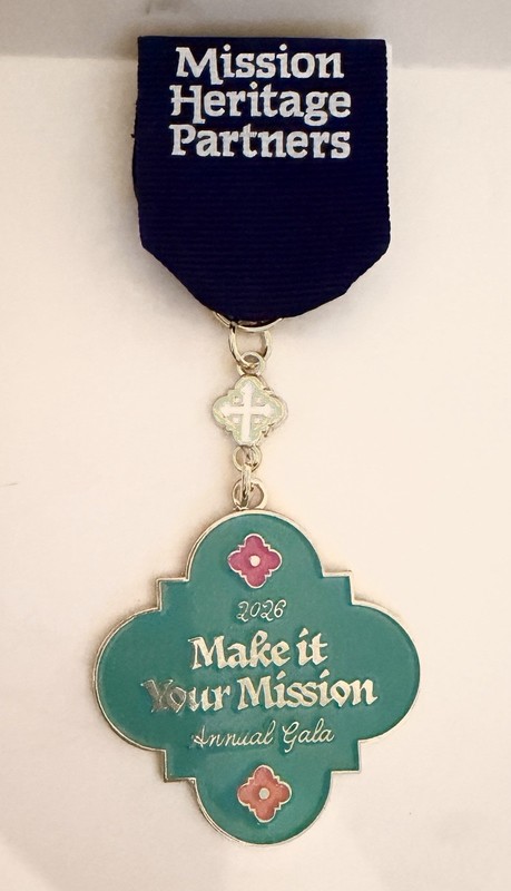 Mission Heritage Partners Make It Your Mission Gala Fiesta Medal San Antonio ‘26