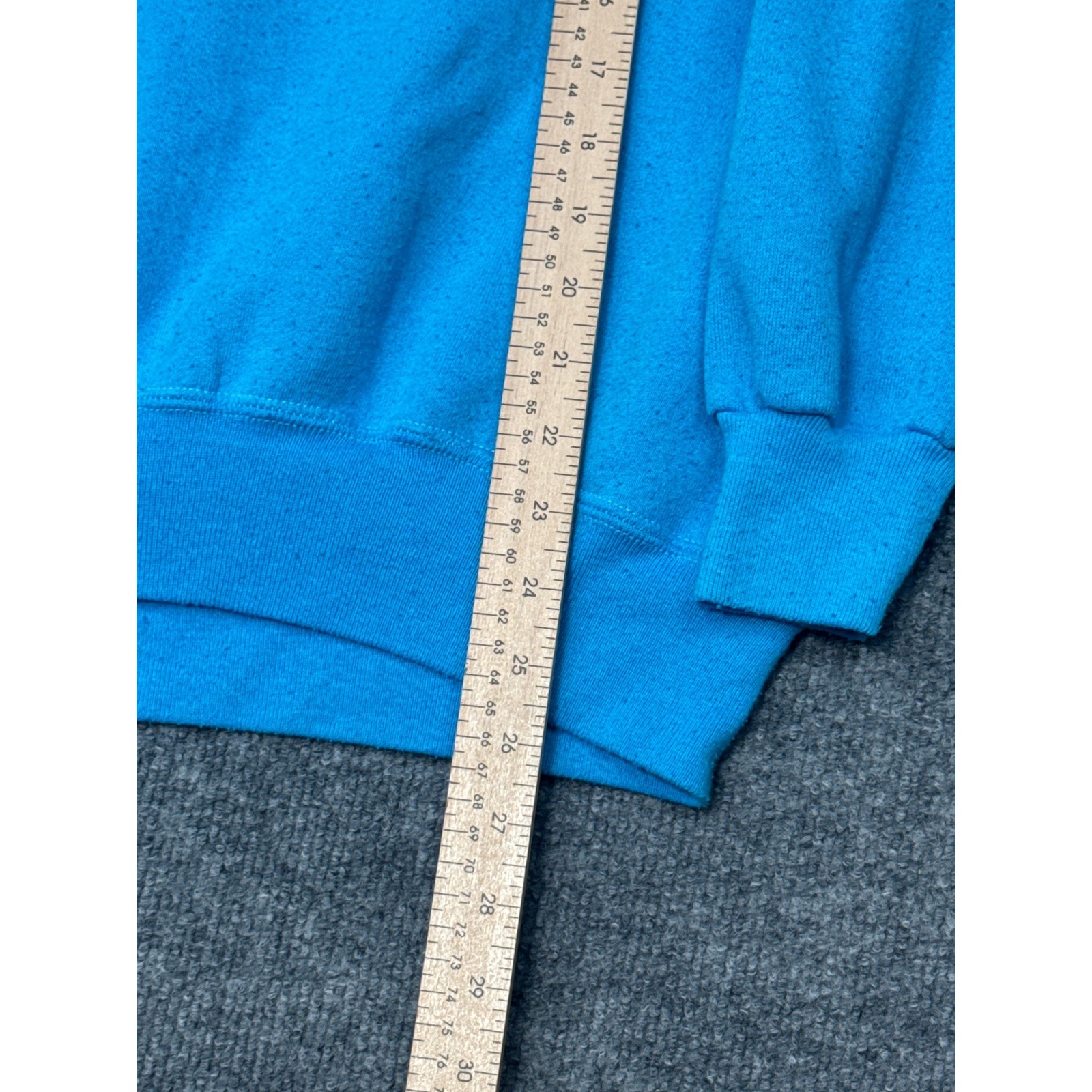 Vtg NFL Pro Shop Antigua Los Angeles Rams Crewneck Sweatshirt Teal Large image 4