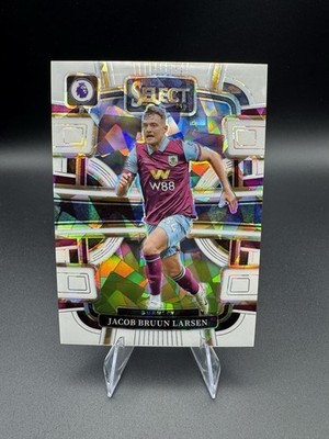 2023-24 Panini Premier League Select Jacob Bruun Larsen White Ice Burnley #30